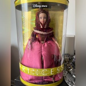 Rare! Circa 2005 Disney Store Princess Doll NIB Belle Doll